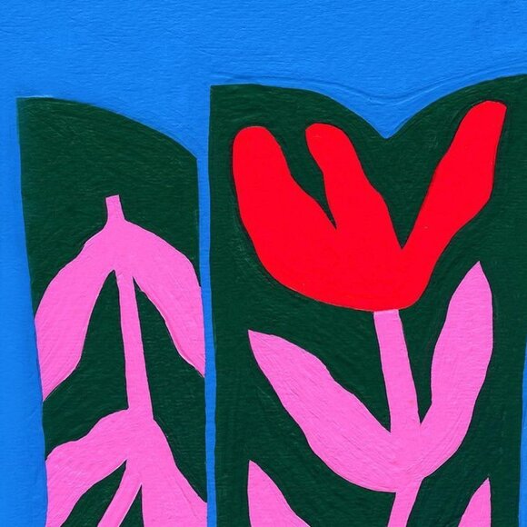 Painted Cowboy Boots, Print by Artist Bekah Worley - Picture 6 of 6